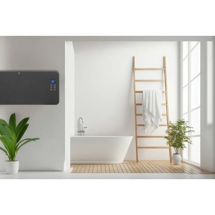Concept KS4100 - Smarter elektrischer Direktheizer/Konvektor 1000/2000W Wi-Fi IP24 grau