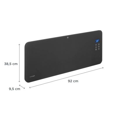Concept KS4100 - Smarter elektrischer Direktheizer/Konvektor 1000/2000W Wi-Fi IP24 grau