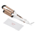 Concept KT2140 - Dreifach-Lockenstab GLAM STYLE 100W/230V weiß/roségold