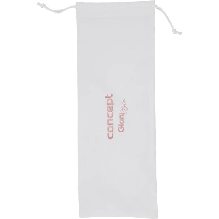 Concept KT2140 - Dreifach-Lockenstab GLAM STYLE 100W/230V weiß/roségold