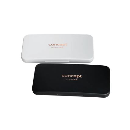 Concept KZ2010 - LED-Taschen-Kosmetikspiegel PERFECT SKIN LED/1,5 W/5 V 4500–5500 K 300 mAh weiß