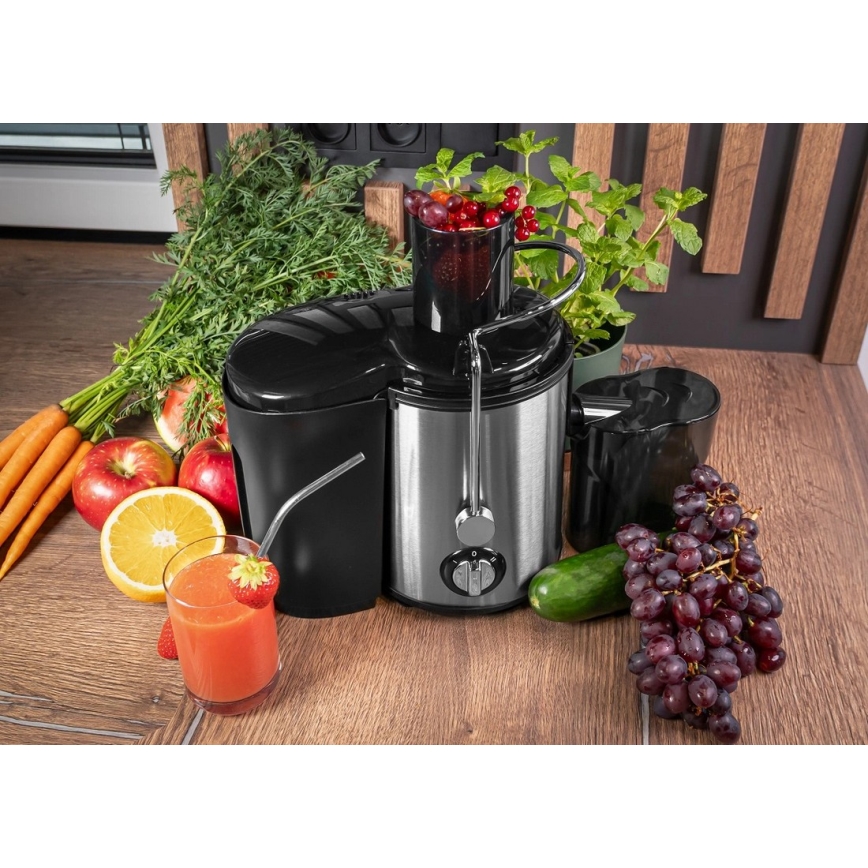 Concept LO7095 - Zentrifugal-Entsafter 1000W/230V schwarz/Edelstahl