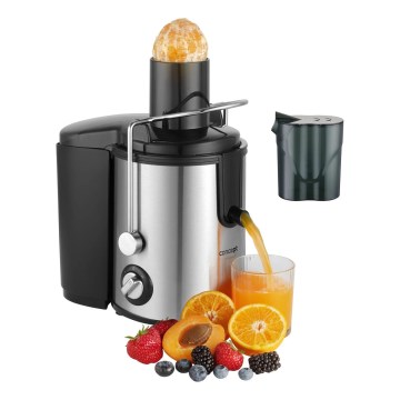 Concept LO7095 - Zentrifugalentsafter 1000W/230V Schwarz/Edelstahl