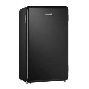Concept LTR3047bcN - Retro-Kühlschrank 93 l schwarz