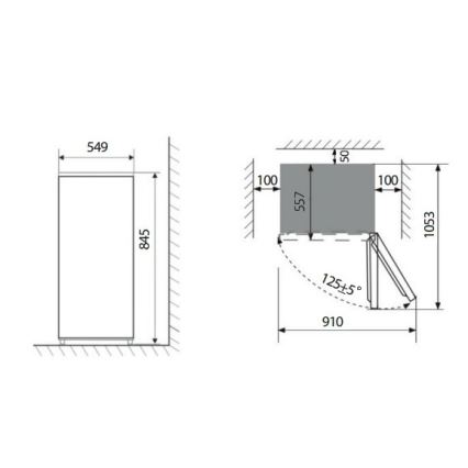 Concept MZ2355bc - Schubladengefrierschrank 85 l schwarz