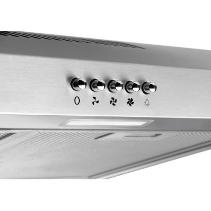 Concept OPP1250ss - Unterbau-Dunstabzugshaube 50 cm, Edelstahl