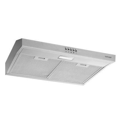 Concept OPP1250ss - Unterbau-Dunstabzugshaube 50 cm, Edelstahl