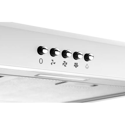 Concept OPP1250wh - Unterbau-Dunstabzugshaube 50 cm weiß