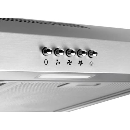 Concept OPP1260ss - Unterbau-Dunstabzugshaube, 59,5 cm, Edelstahl