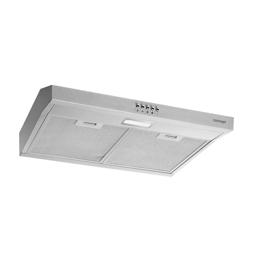 Concept OPP1260ss - Unterbau-Dunstabzugshaube, 59,5 cm, Edelstahl