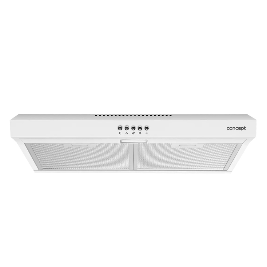 Concept OPP1260wh - Unterbau-Dunstabzugshaube 59,5 cm weiß