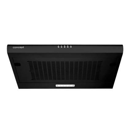 Concept OPP1360bc - Unterbau-Dunstabzugshaube 60 cm schwarz
