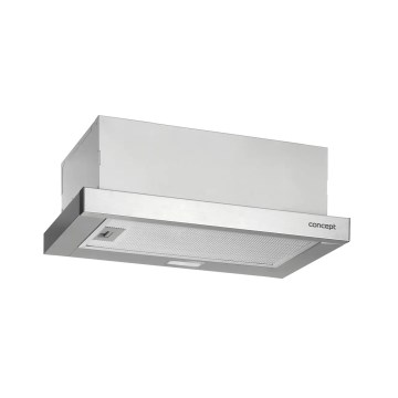 Concept OPV3150 - Ausziehbare Dunstabzugshaube 49,5 cm, Edelstahl