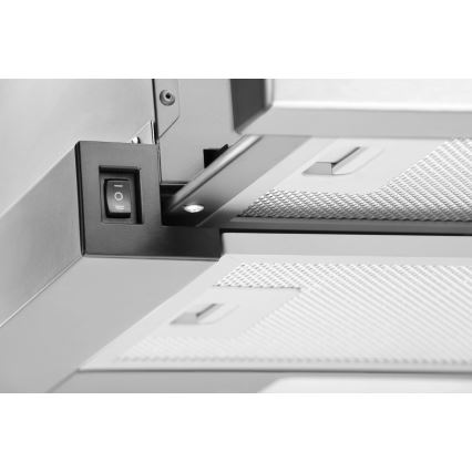 Concept OPV3150 - Ausziehbare Dunstabzugshaube 49,5 cm, Edelstahl