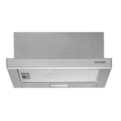 Concept OPV3150 - Ausziehbare Dunstabzugshaube 49,5 cm, Edelstahl