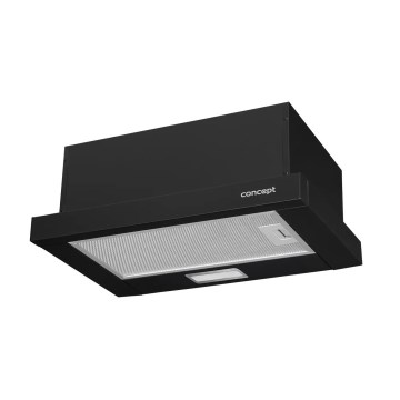 Concept OPV3150bc - Ausziehbare Dunstabzugshaube 49,5 cm schwarz
