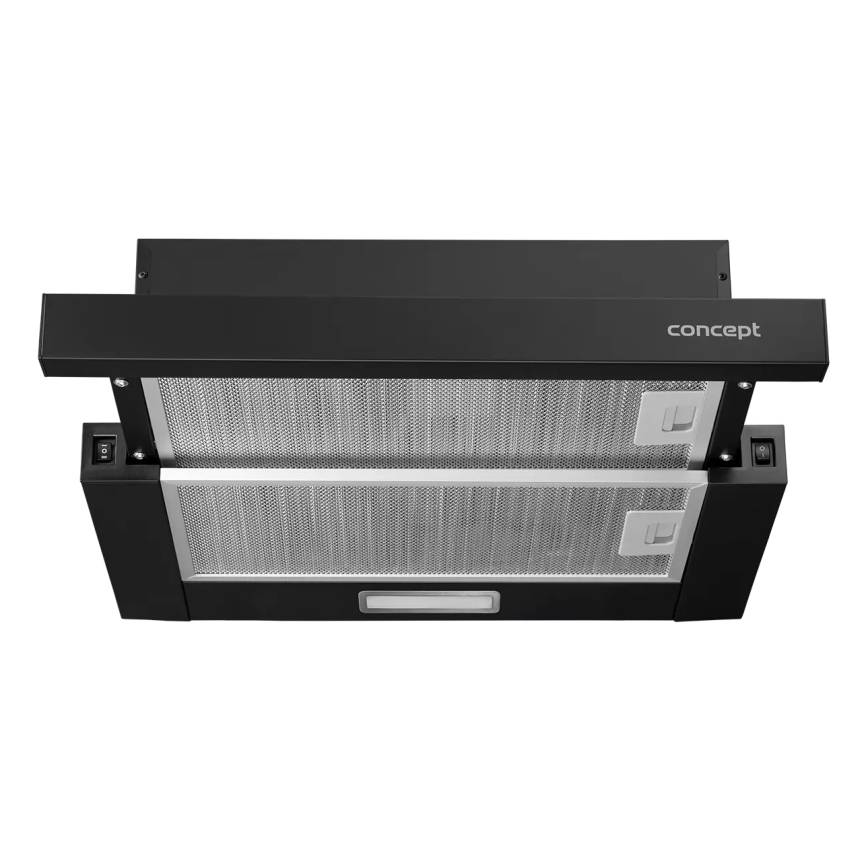 Concept OPV3150bc - Ausziehbare Dunstabzugshaube 49,5 cm schwarz