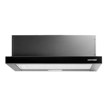 Concept OPV3560bc - Herausziehbare Dunstabzugshaube 59,5 cm, schwarz