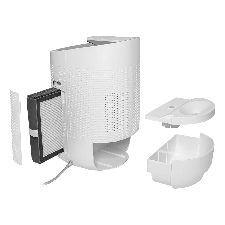 Concept OV1200 - Luftentfeuchter und Luftreiniger PERFECT AIR 1 l 45W/230V weiß