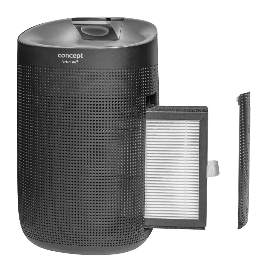 Concept OV1210 - Luftentfeuchter und Luftreiniger PERFECT AIR 1 l 45W/230V schwarz