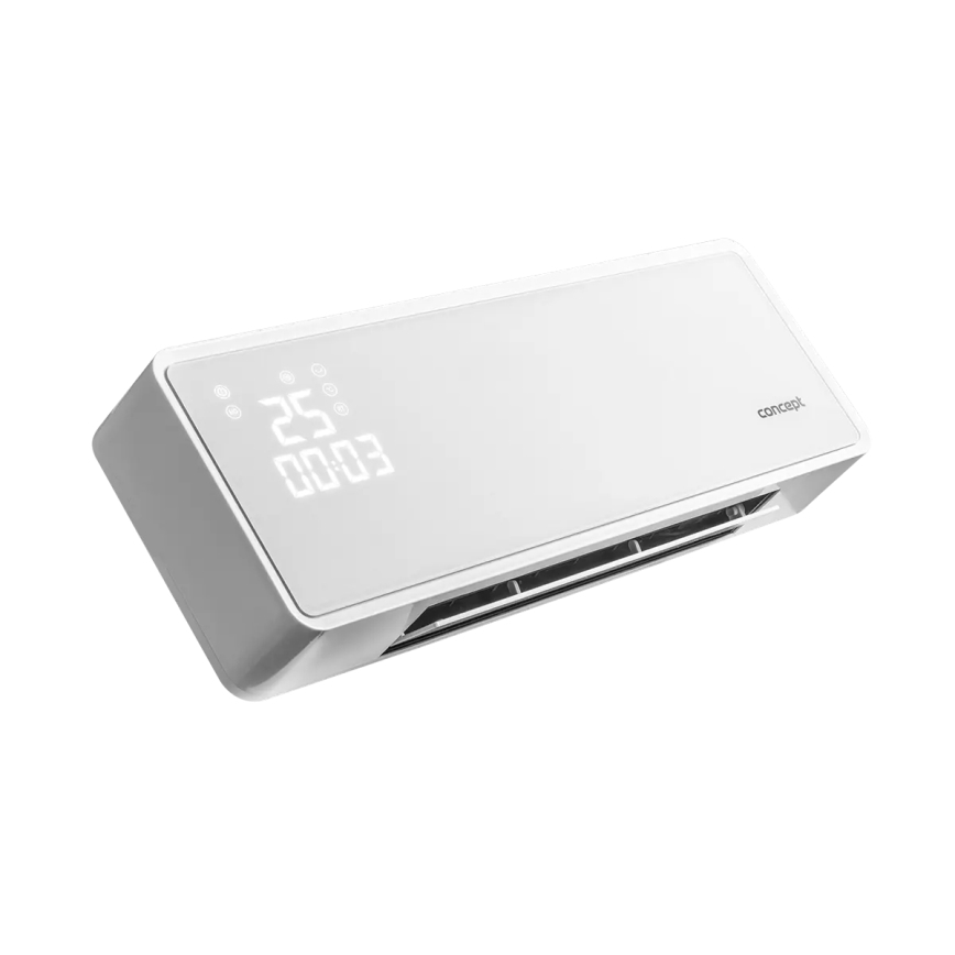 Concept QH4000 - Elektrische Heizung 1000/2000W IP22 weiß + Fernbedienung
