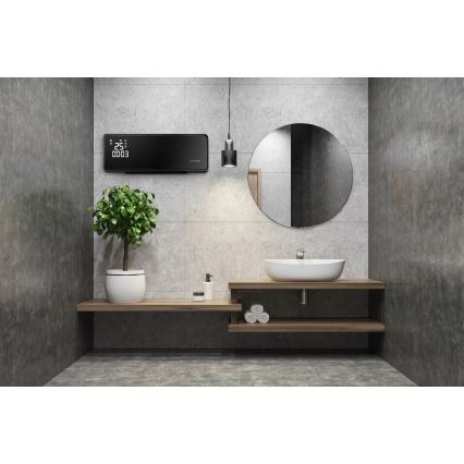 Concept QH4001 - Elektrisches Heizgerät 1000/2000W IP22 schwarz + Fernbedienung