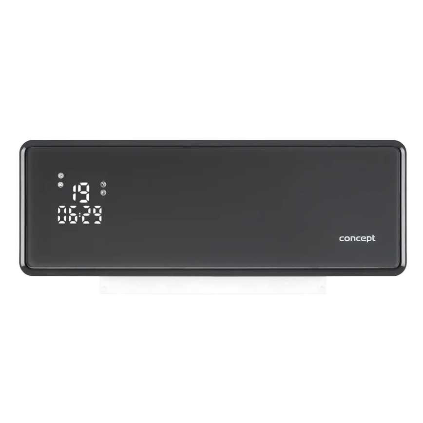 Concept QH4100 - Elektrisches Heizgerät 1000/2000W Wi-Fi IP22 grau + Fernbedienung