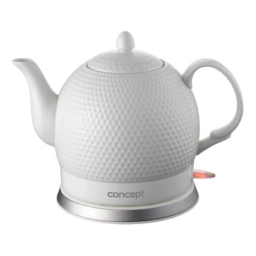 Concept RK0050 - Schnellkochender Wasserkocher 1,2 l 1000W/230V weiß/Keramik