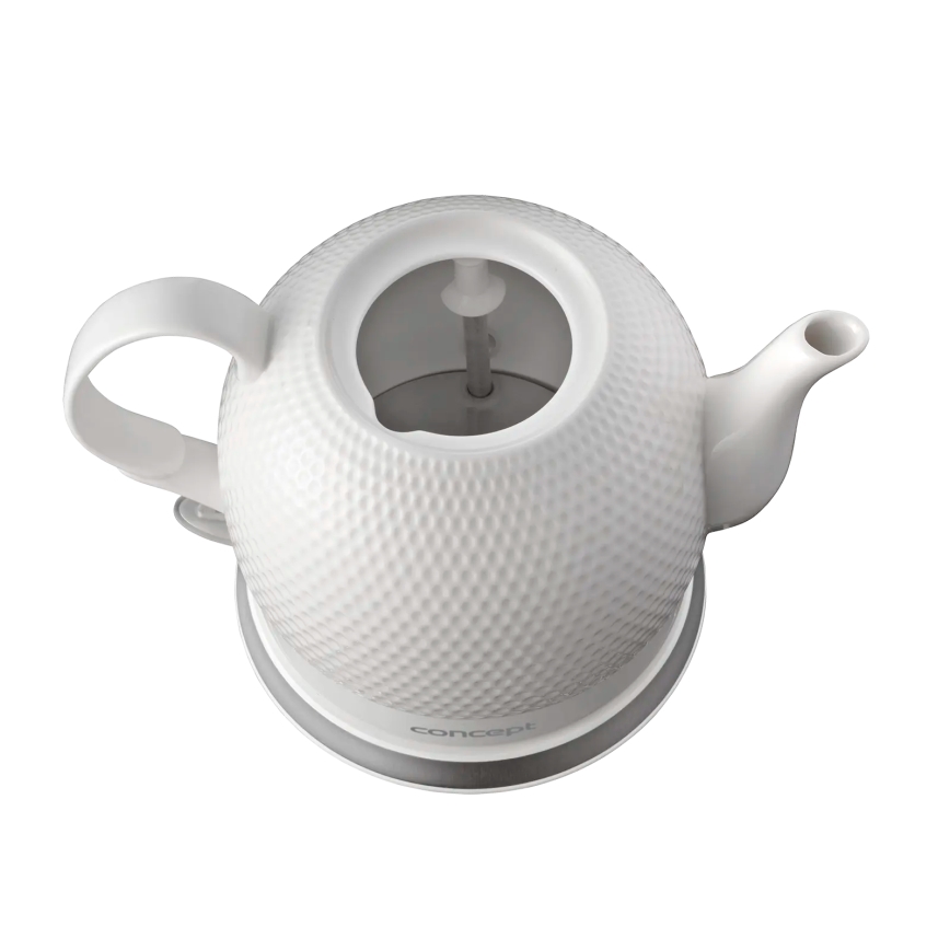 Concept RK0050 - Schnellkochender Wasserkocher 1,2 l 1000W/230V weiß/Keramik
