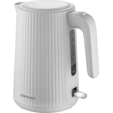 Concept RK2390 - Elektrischer Wasserkocher 1,7 l, 2200 W/230 V, weiß