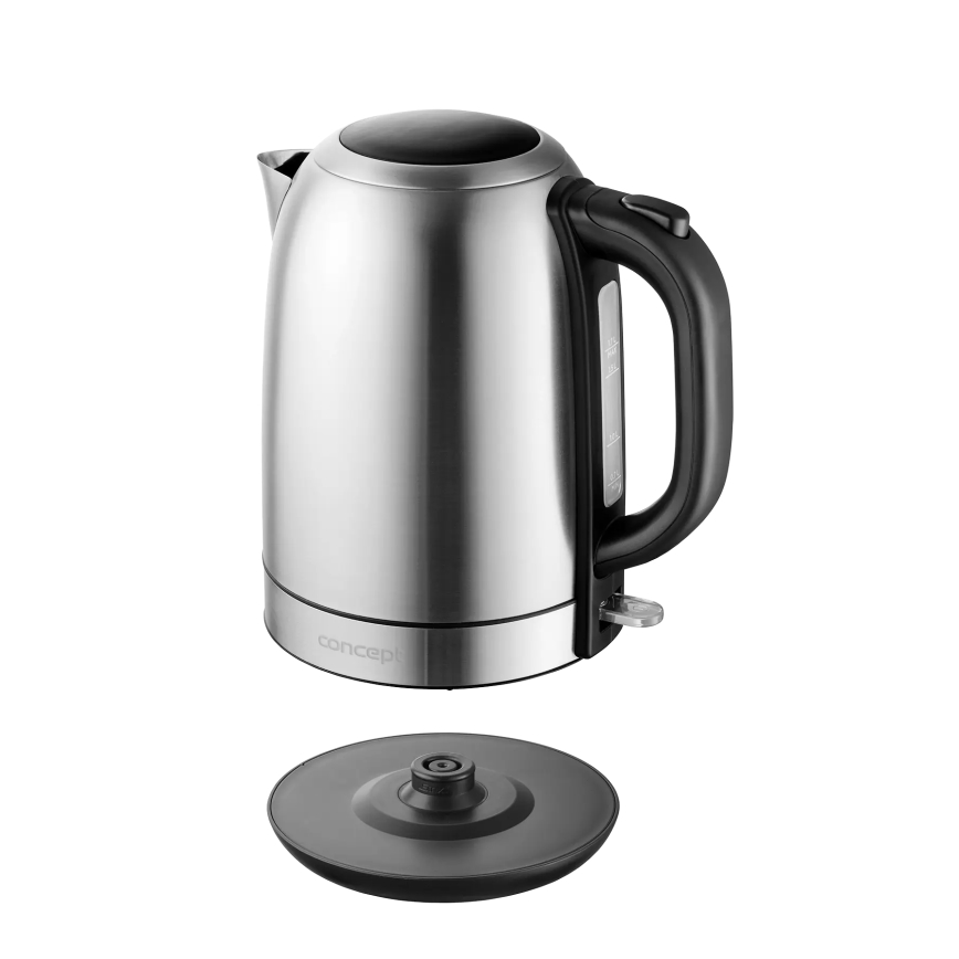 Concept RK3240 - Elektrischer Wasserkocher 1,7 l 2200W/230V Edelstahl