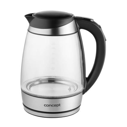 Concept RK4120 - Wasserkocher mit Temperaturregelung 1,7 l 2200W/230V Edelstahl