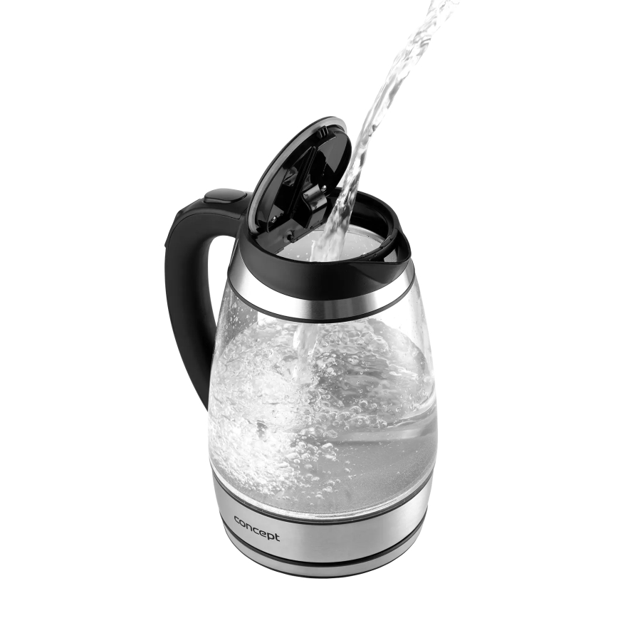 Concept RK4120 - Wasserkocher mit Temperaturregelung 1,7 l 2200W/230V Edelstahl