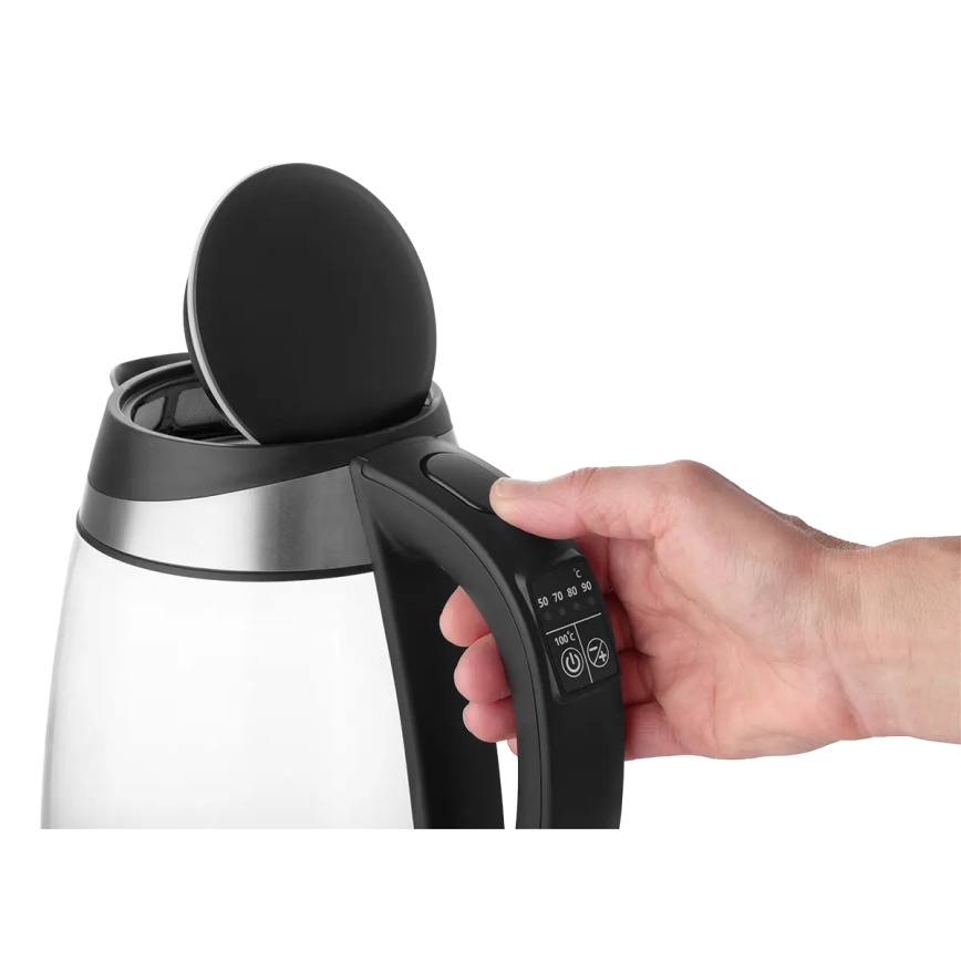 Concept RK4120 - Wasserkocher mit Temperaturregelung 1,7 l 2200W/230V Edelstahl