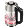 Concept RK4190 - Wasserkocher mit Temperaturregelung und Sieb 1,7 l 2200W/230V Edelstahl