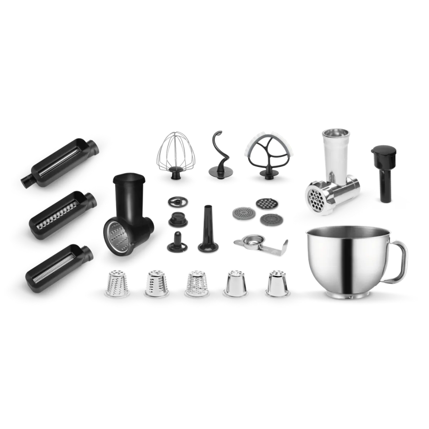 Concept RM8000 - Küchenmaschine mit Edelstahlschüssel 1200W/230V schwarz