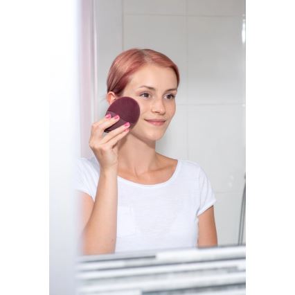 Concept SK9101 - Gesichtsreinigungsbürste SONIVIBE 2W/5V 250 mAh IPX7 rot