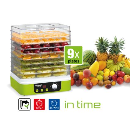 Concept SO1060 - Dörrautomat für Lebensmittel 260W/230V grün