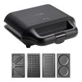Concept SV3055 - Sandwichmaker 4in1 700W/230V schwarz