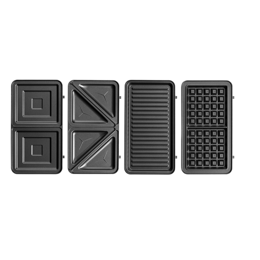 Concept SV3070 - Sandwichmaker XXL 4in1 900W/230V schwarz/Edelstahl