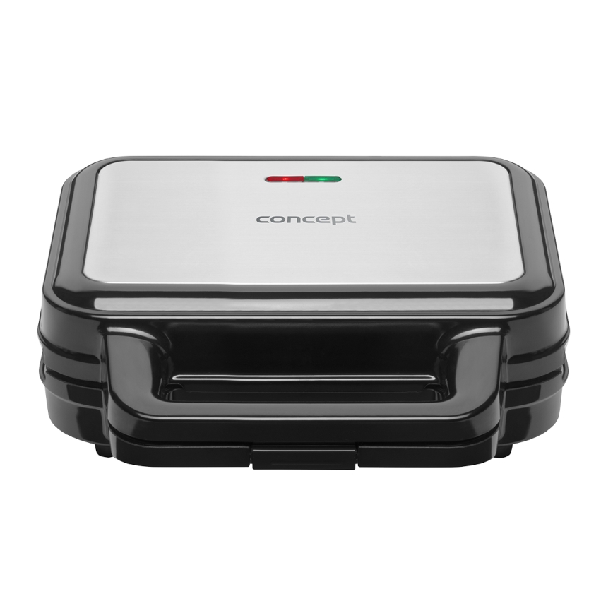 Concept SV3070 - Sandwichmaker XXL 4in1 900W/230V schwarz/Edelstahl