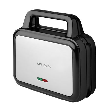Concept SV3070 - Sandwichmaker XXL 4in1 900W/230V schwarz/Edelstahl
