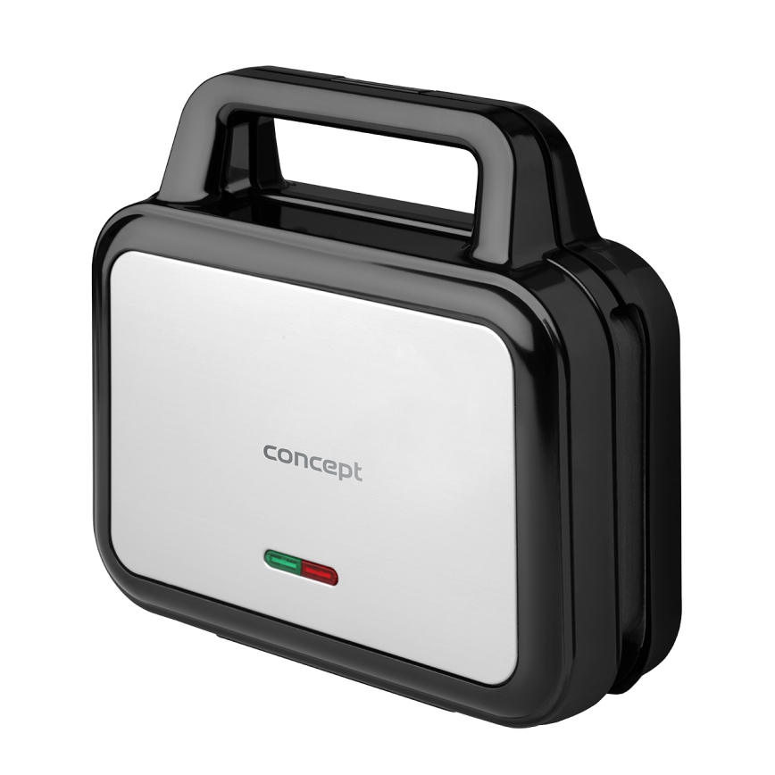 Concept SV3070 - Sandwichmaker XXL 4in1 900W/230V schwarz/Edelstahl