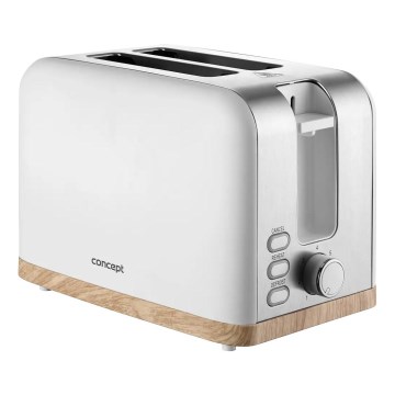 Concept TE2015 - Toaster mit zwei Schlitzen 930W/230V weiß