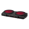 Concept VE3060 - Doppelkochplatte 2500W/230V schwarz