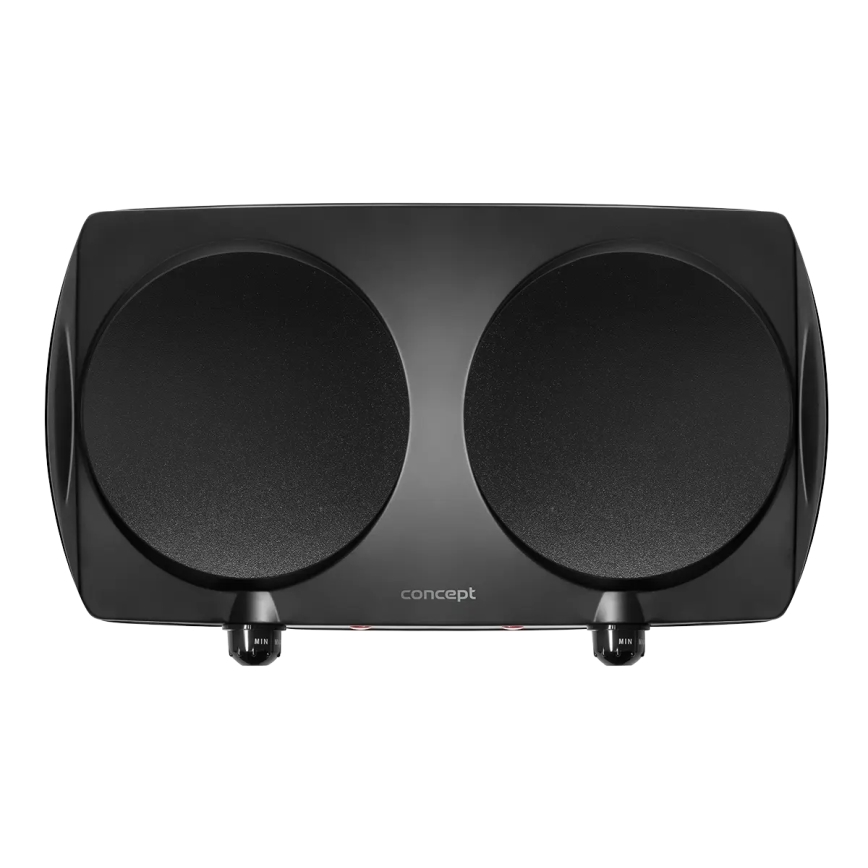 Concept VE3060 - Doppelkochplatte 2500W/230V schwarz