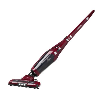 Concept VP4136 - Kabelloser 2-in-1-Stielstaubsauger, 100 W / 22,2 V, 2200 mAh, Rot