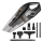 Concept VP4353 - Handstaubsauger WET & DRY RISER EXTENSION 110W/18,5V 2200 mAh schwarz