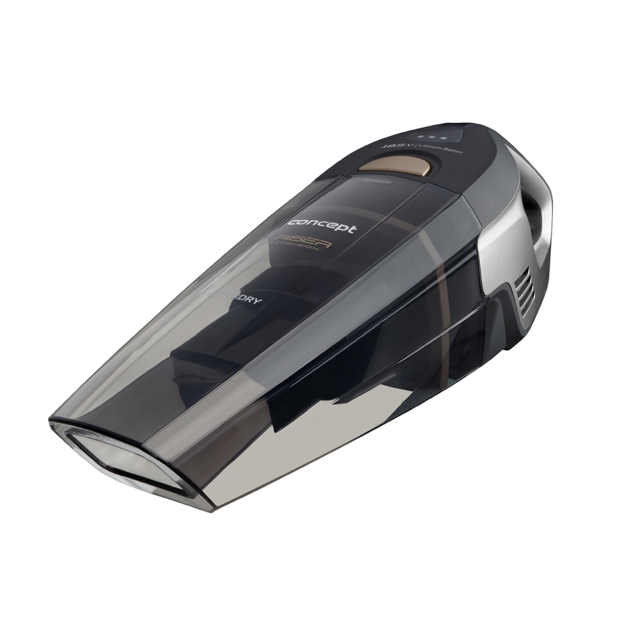 Concept VP4353 - Handstaubsauger WET & DRY RISER EXTENSION 110W/18,5V 2200 mAh schwarz