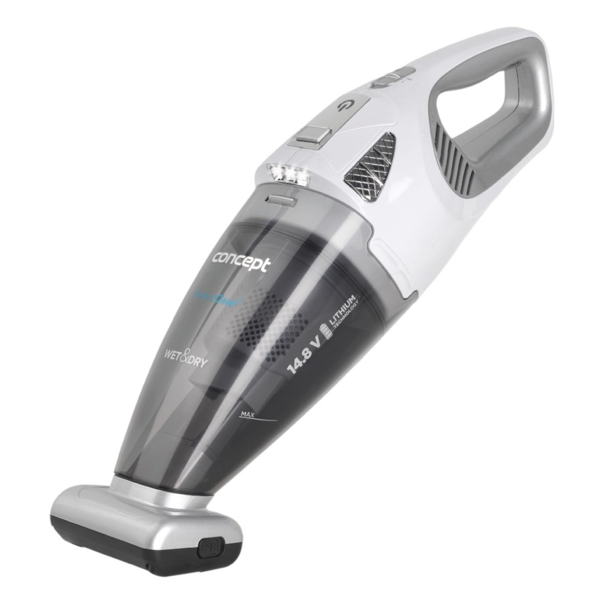 Concept VP4370 - Handstaubsauger WET & DRY PERFECT CLEAN 90W/14,8V 2200 mAh weiß